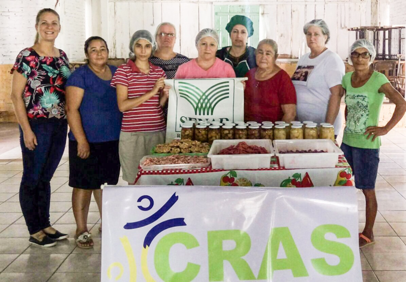 CRAS e SENAR promove curso de “Processamento de Frutas”.